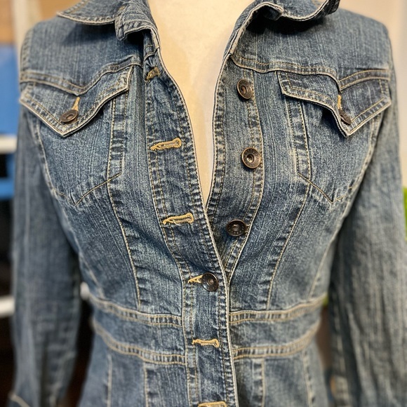 Axcess women denim jacket size S - Picture 7 of 7